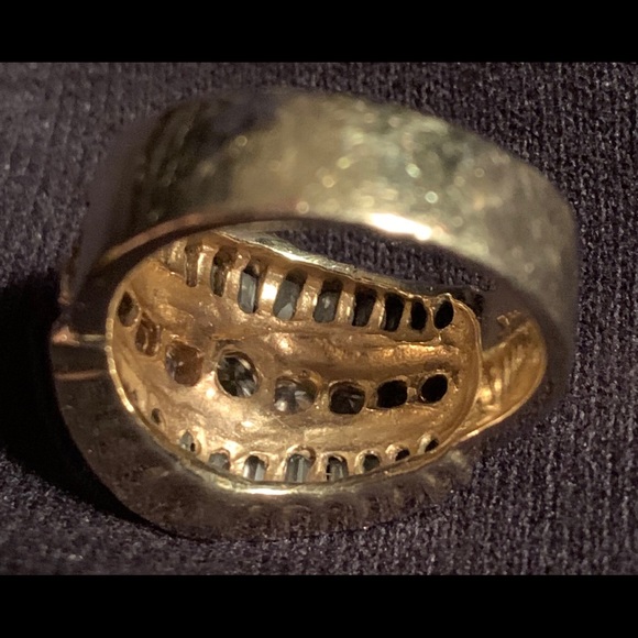 3 Ct Yellow Gold Diamond Cocktail CHRISTMAS GIFT - Picture 7 of 16